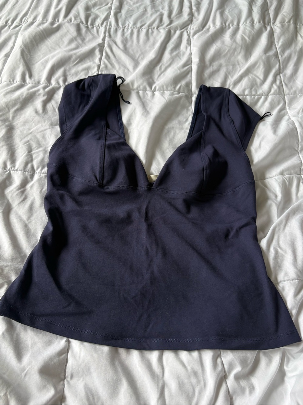 Free People Navy Blue Top